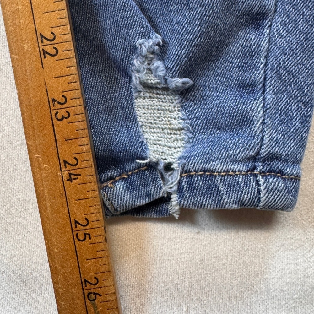 RE Generation Celebrity Pink Distressed Denim Jogger Jeans Size 13/31‎ - Picture 6 of 10